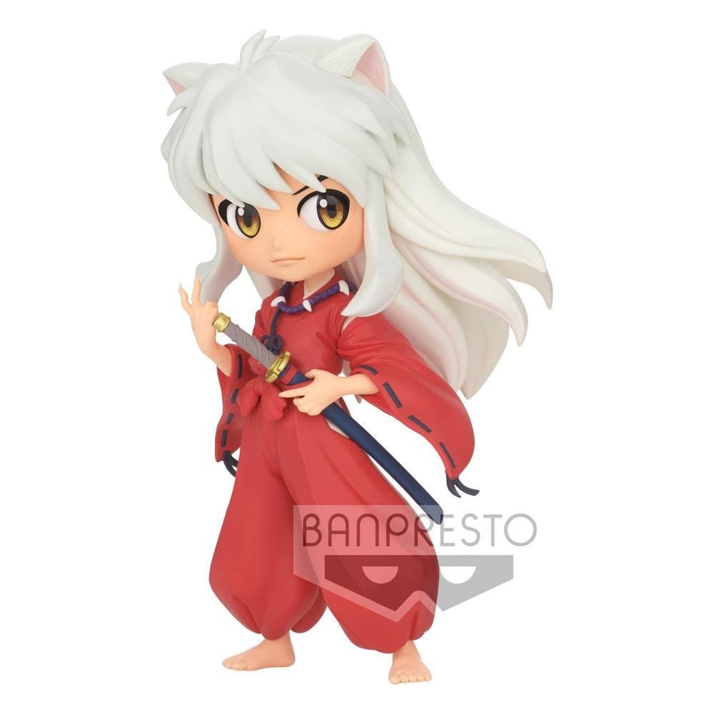 Φιγούρα Αγαλματίδιο InuYasha: Q Posket – InuYasha (White Hair) (14cm)