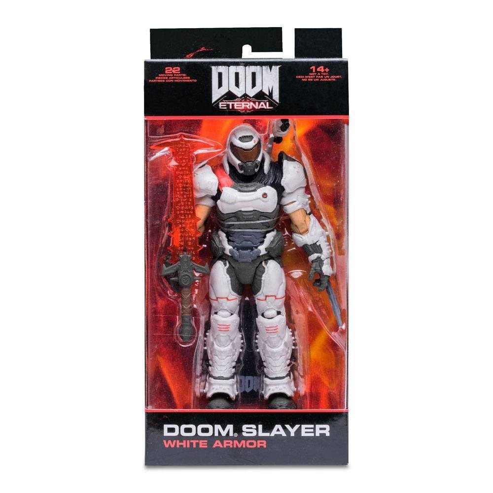 Doom – Doom Slayer (White Armor) Φιγούρα Δράσης (18cm)