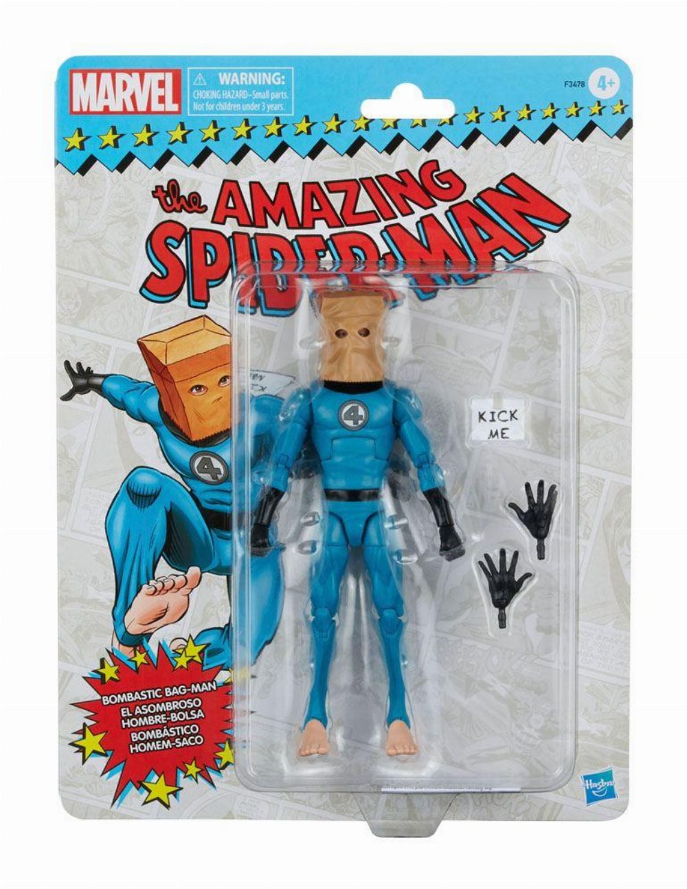 Marvel Legends: Retro Collection – Bombastic Bag-Man Φιγούρα Δράσης (15cm)