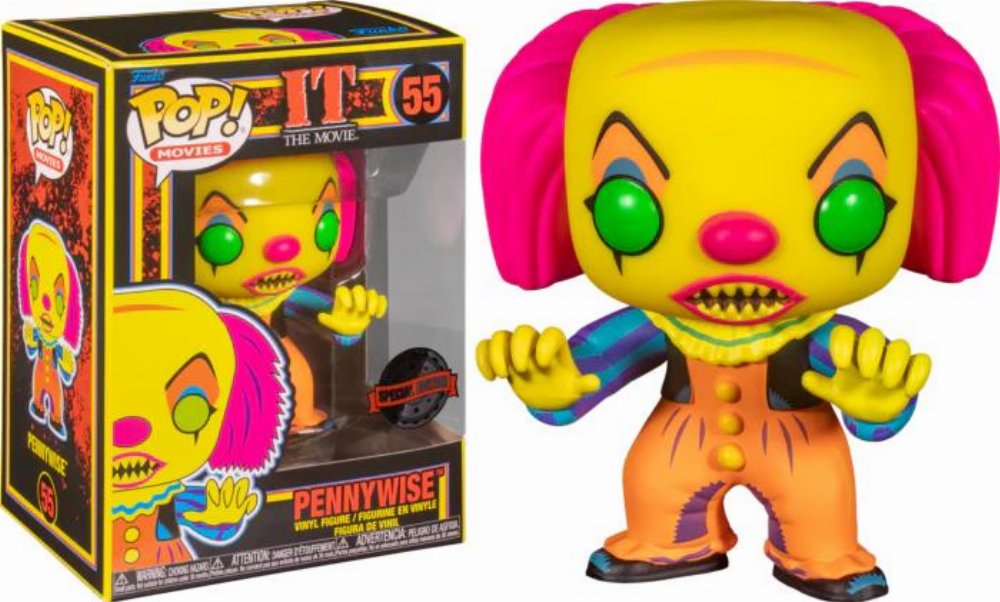 Φιγούρα Funko POP! Το Αυτό – Pennywise (Black Light) #55 (Exclusive)
