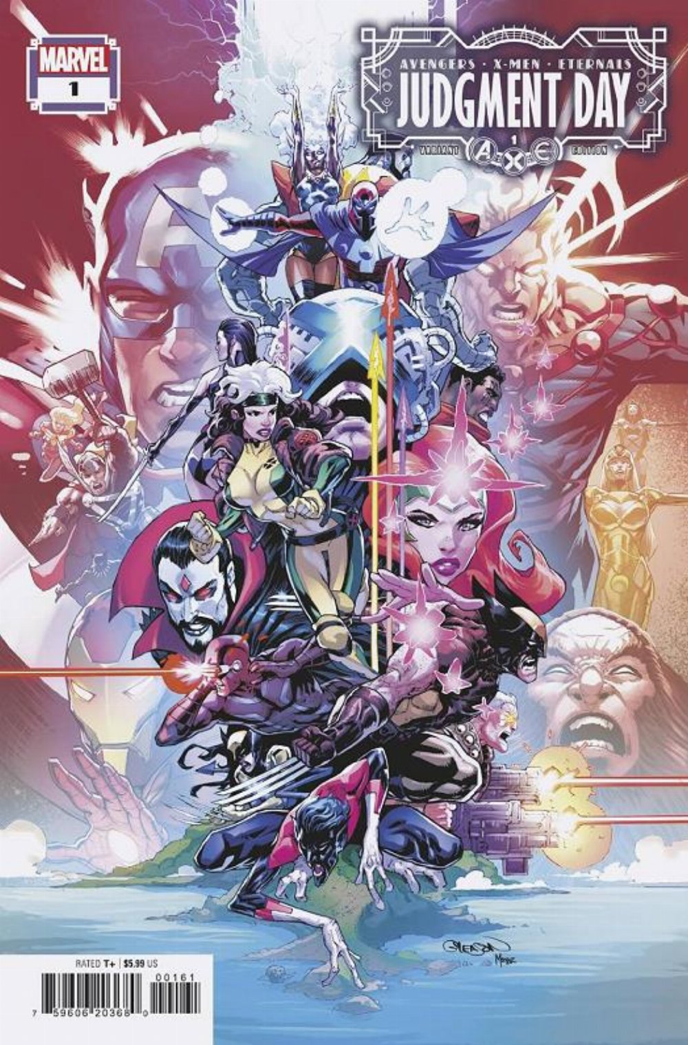 AXE Judgment Day #1 (Of 6) Gleason Variant Cover