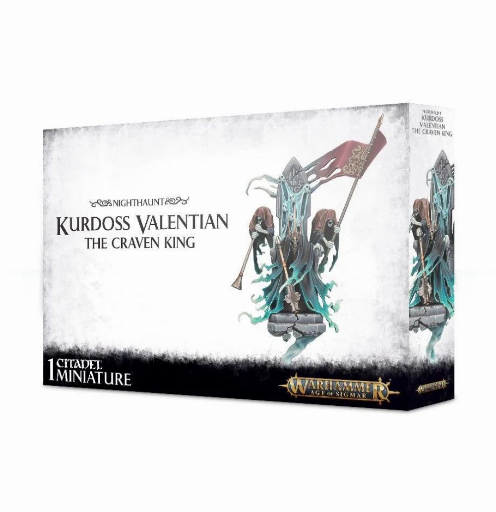 Warhammer Age of Sigmar – Nighthaunt: Kurdoss Valentian, The Craven King