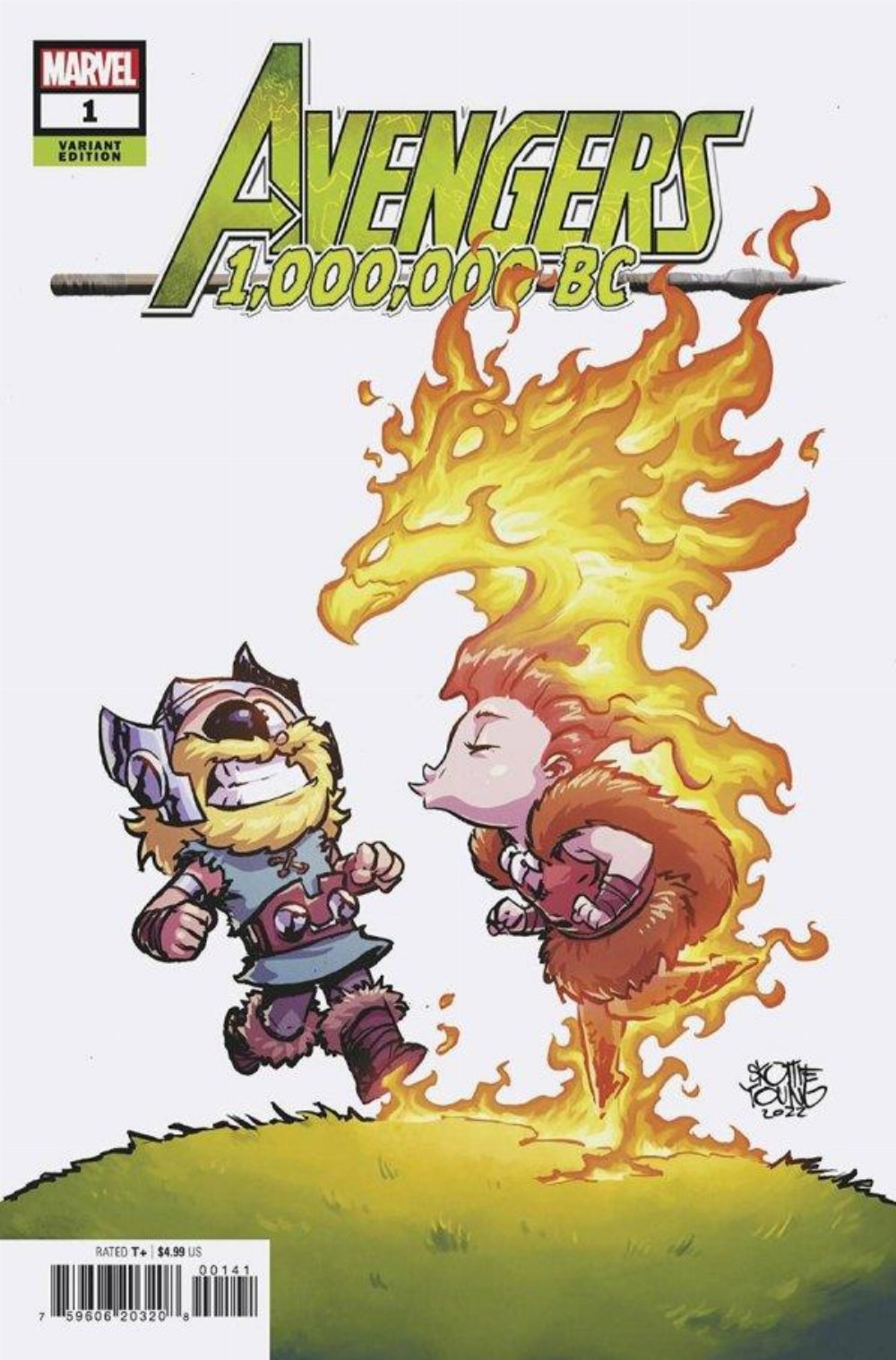 Avengers 1000000 BC #1 Young Variant Cover