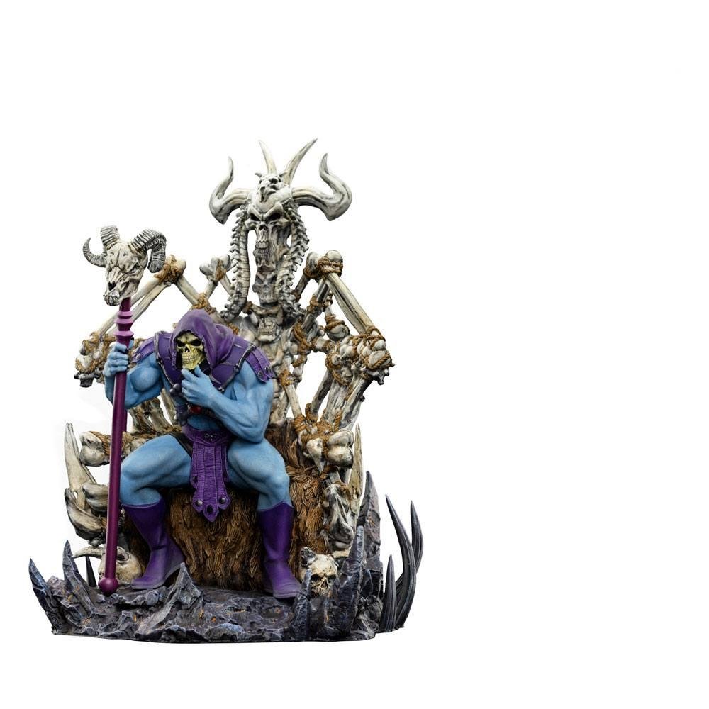 Masters of the Universe – Skeletor on Throne Art Scale 1/10 Deluxe Φιγούρα Αγαλματίδιο (29cm)