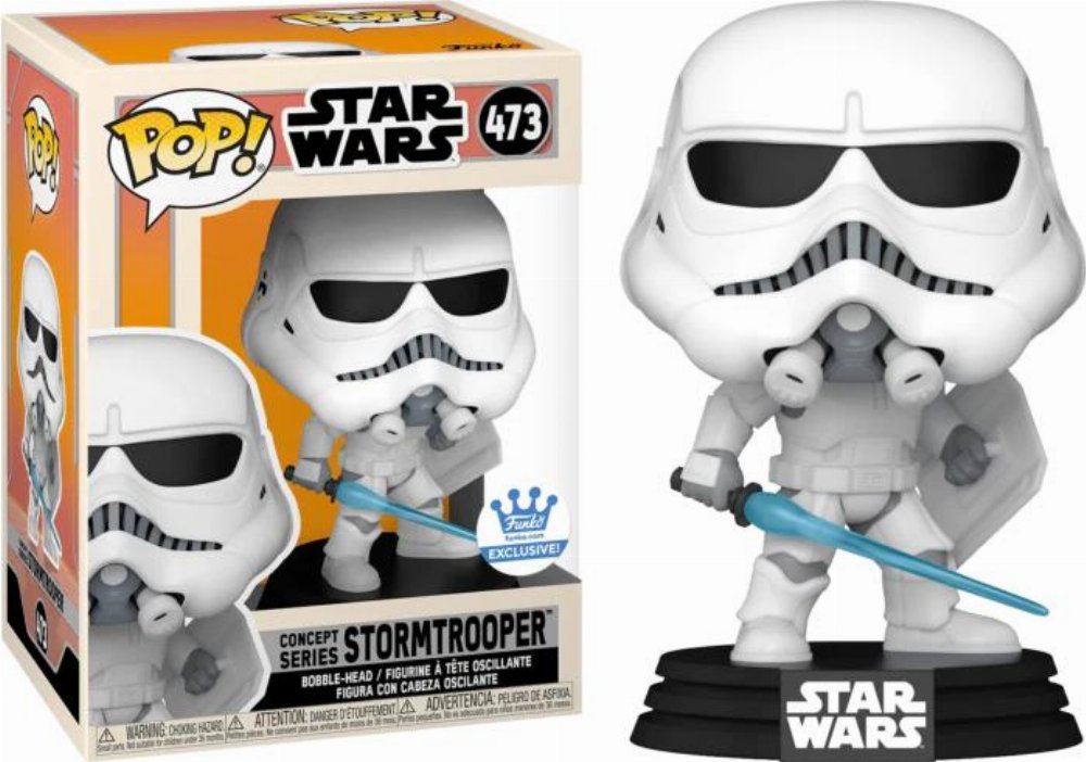 Φιγούρα Funko POP! Star Wars: Concept Series – Stormtrooper #473 (Funko-Shop Exclusive)