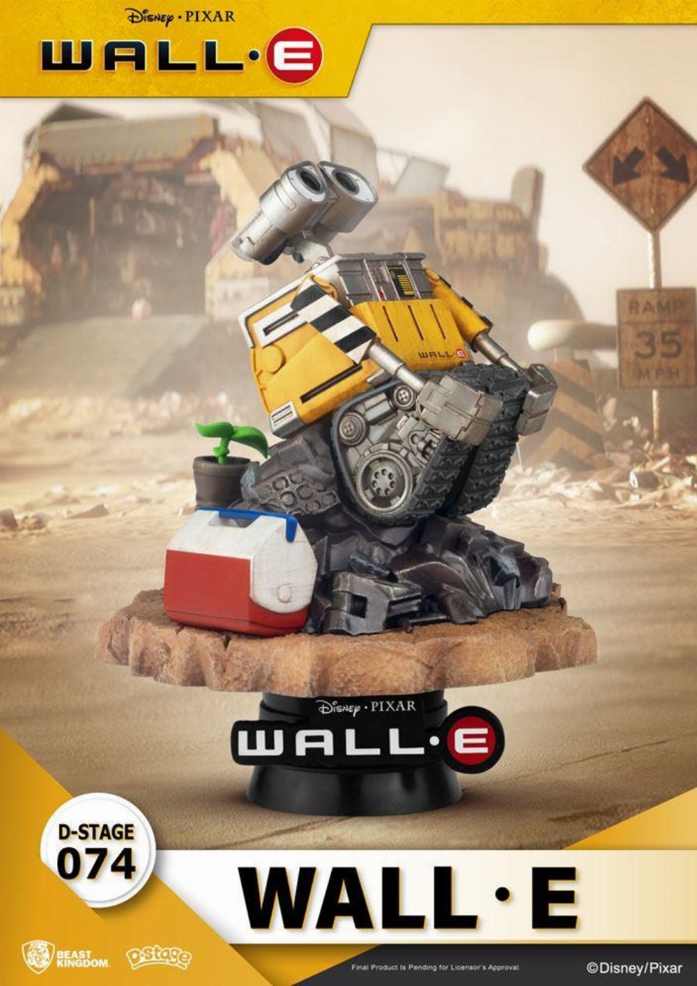 Γουόλ-υ: D-Stage – Wall-E Diorama Φιγούρα Αγαλματίδιο (14cm)