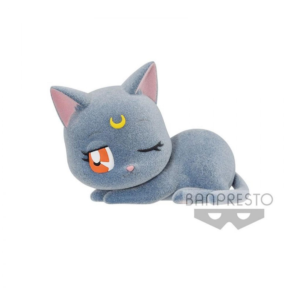 Φιγούρα Αγαλματίδιο Sailor Moon: Eternal Fluffy Puffy – Luna (Wink) (7cm)