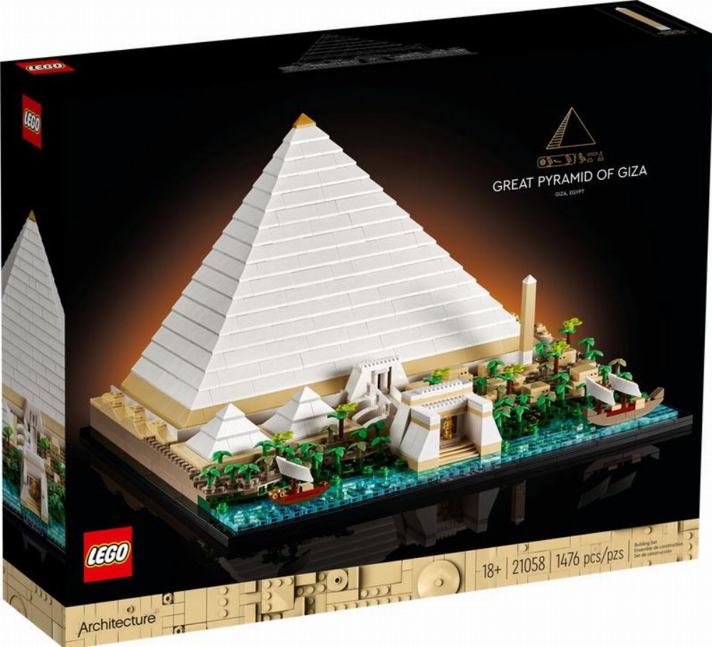 LEGO Architecture – The Great Pyramid of Giza (21058)