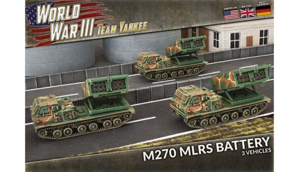 World War 3: Team Yankee – M270 MLRS Rocket Launcher Battery
