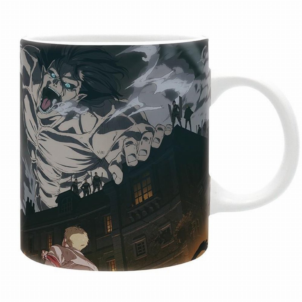 Attack on Titan – Season 4 Key Art Κεραμική Κούπα (320ml)