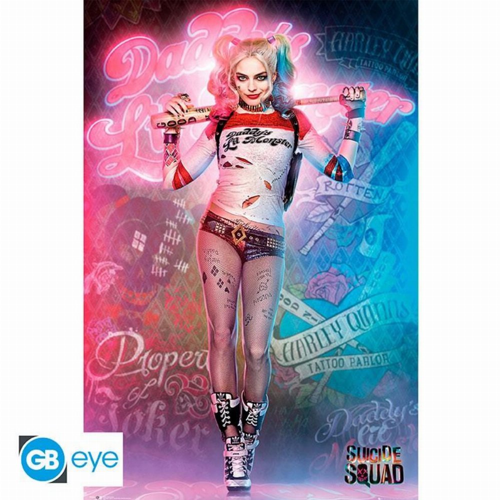 Αυθεντική Αφίσα DC Comics – Harley Quinn (92x61cm)