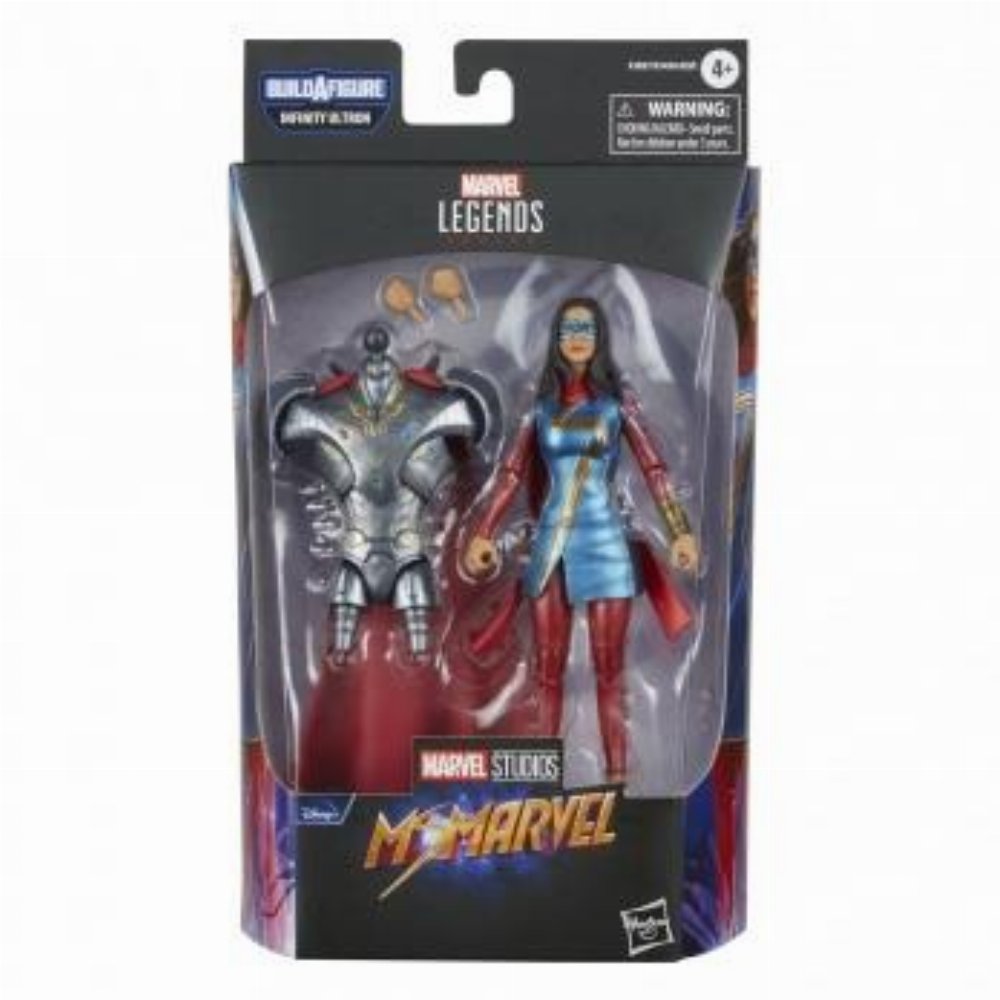 Marvel Legends – Ms Marvel Φιγούρα Δράσης (15cm) (Build-a-Figure Infinity Ultron)