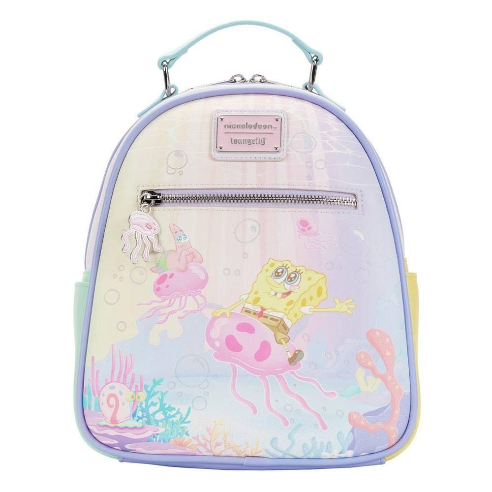 Τσάντα Σακίδιο Loungefly – SpongeBob SquarePants: Pastel Jellyfishing