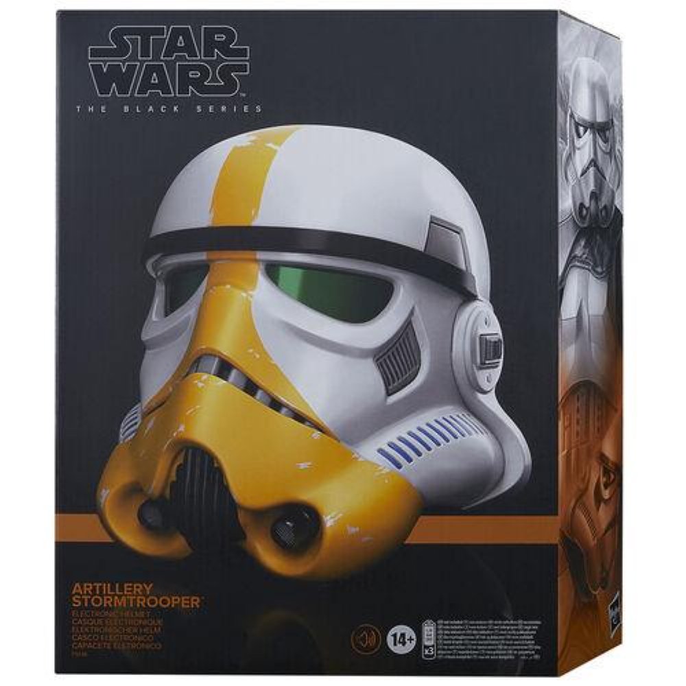 Star Wars: Black Series – Artillery Stormtrooper Premium Ηλεκτρονικό Κράνος