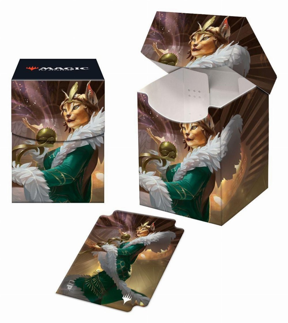 Ultra Pro 100+ Deck Box – Streets of New Capenna (Kitt Kanto, Mayhem Diva)