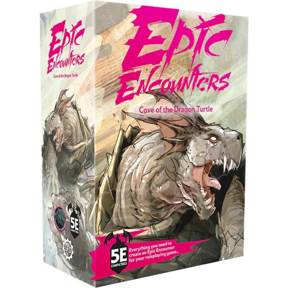 D&D Epic Encounters – Cove of the Dragon Turtle Σετ Μινιατούρες