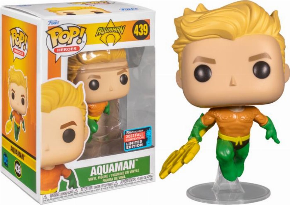 Φιγούρα Funko POP! DC Heroes – Aquaman (Classic) #439 (NYCC 2022 Exclusive)