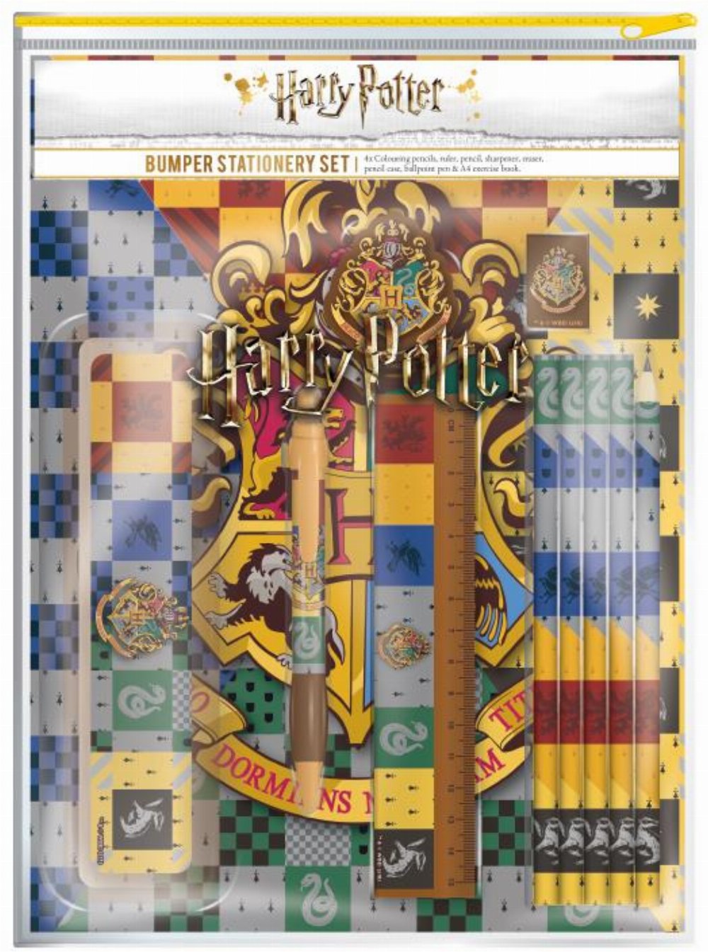 Σετ Γραφικής Ύλης Harry Potter – House Crests