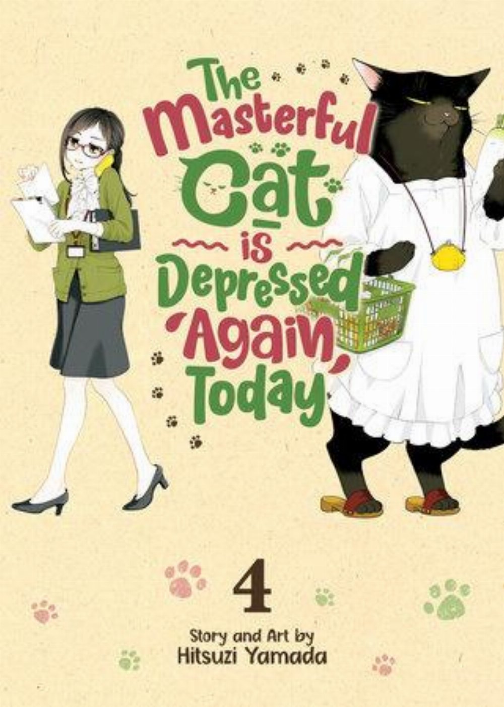 Τόμος Manga The Masterful Cat Is Depressed Again Today Vol. 4