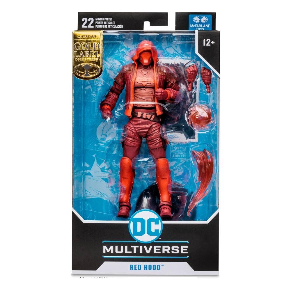 DC Gaming: Gold Label – Red Hood (Monochromatic Variant) Φιγούρα Δράσης (18cm)