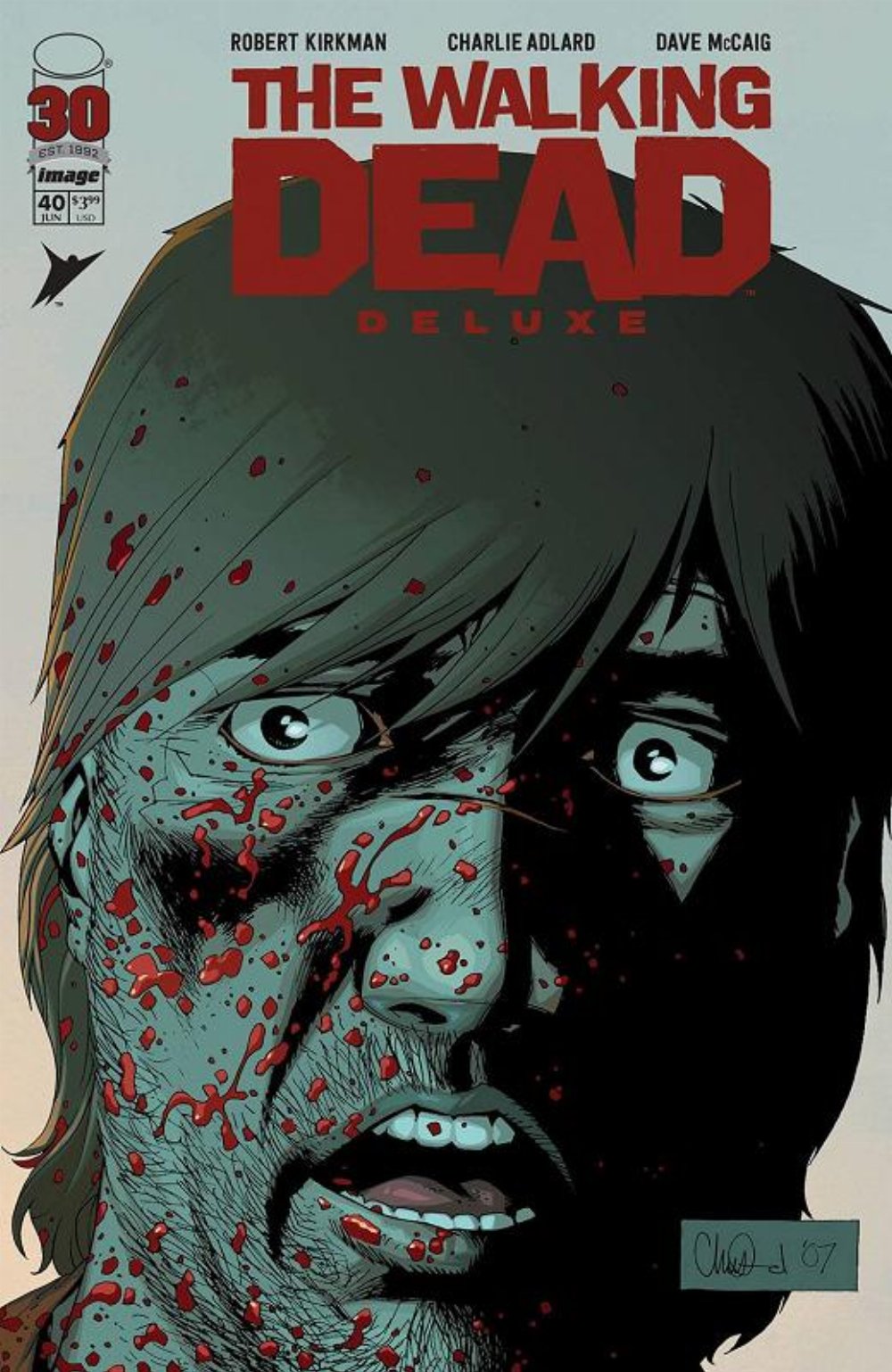 Τεύχος Κόμικ The Walking Dead Deluxe #40 Cover B