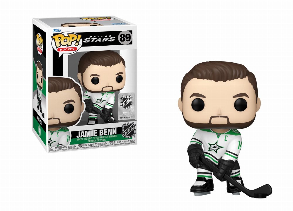 Φιγούρα Funko POP! NHL: Stars – Jamie Benn (Road) #89