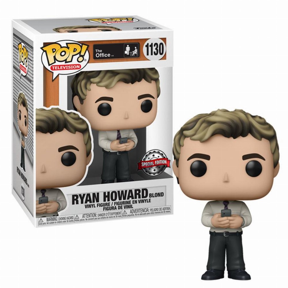 Φιγούρα Funko POP! The Office – Ryan Howard (Blonde) #1130 (Exclusive)