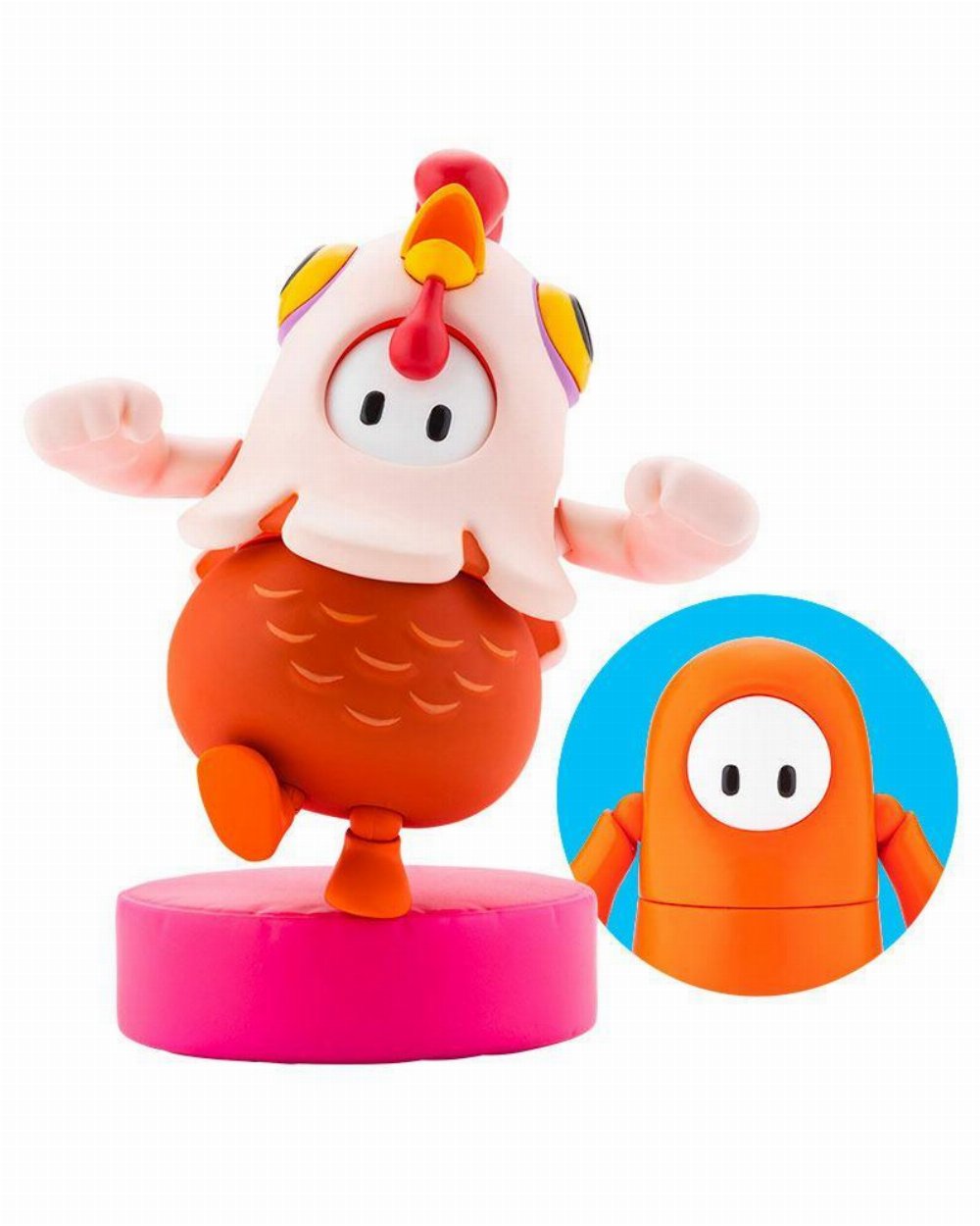 Φιγούρα Δράσης Fall Guys: Ultimate Knockout – Pack 01 Movie Star / Chicken Skin (8cm)