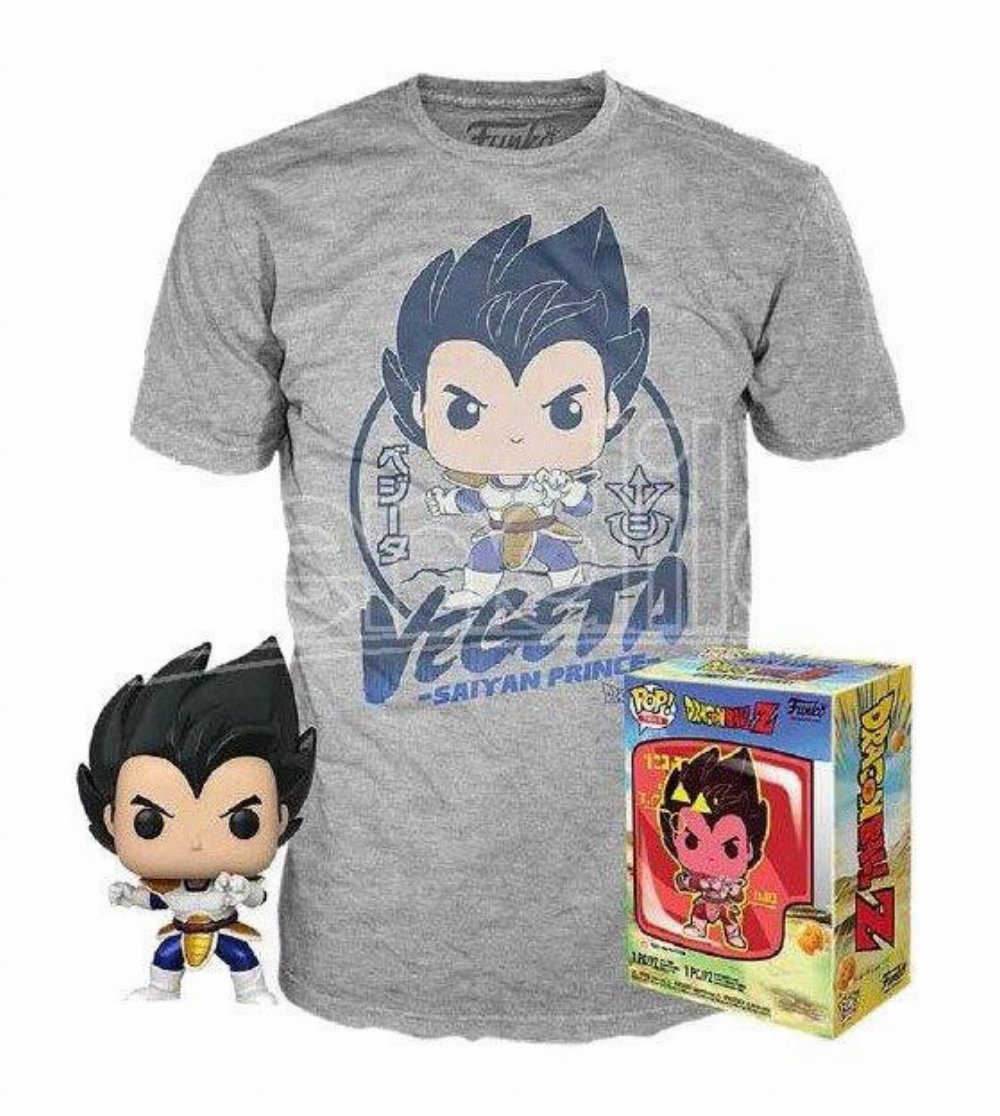 Συλλεκτικό Funko Box: Dragon Ball Z – Vegeta Funko POP! με T-Shirt (XL)