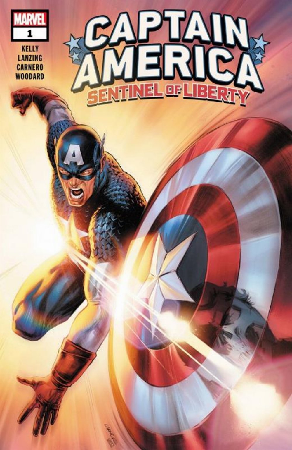 Captain America Sentinel Of Liberty #01