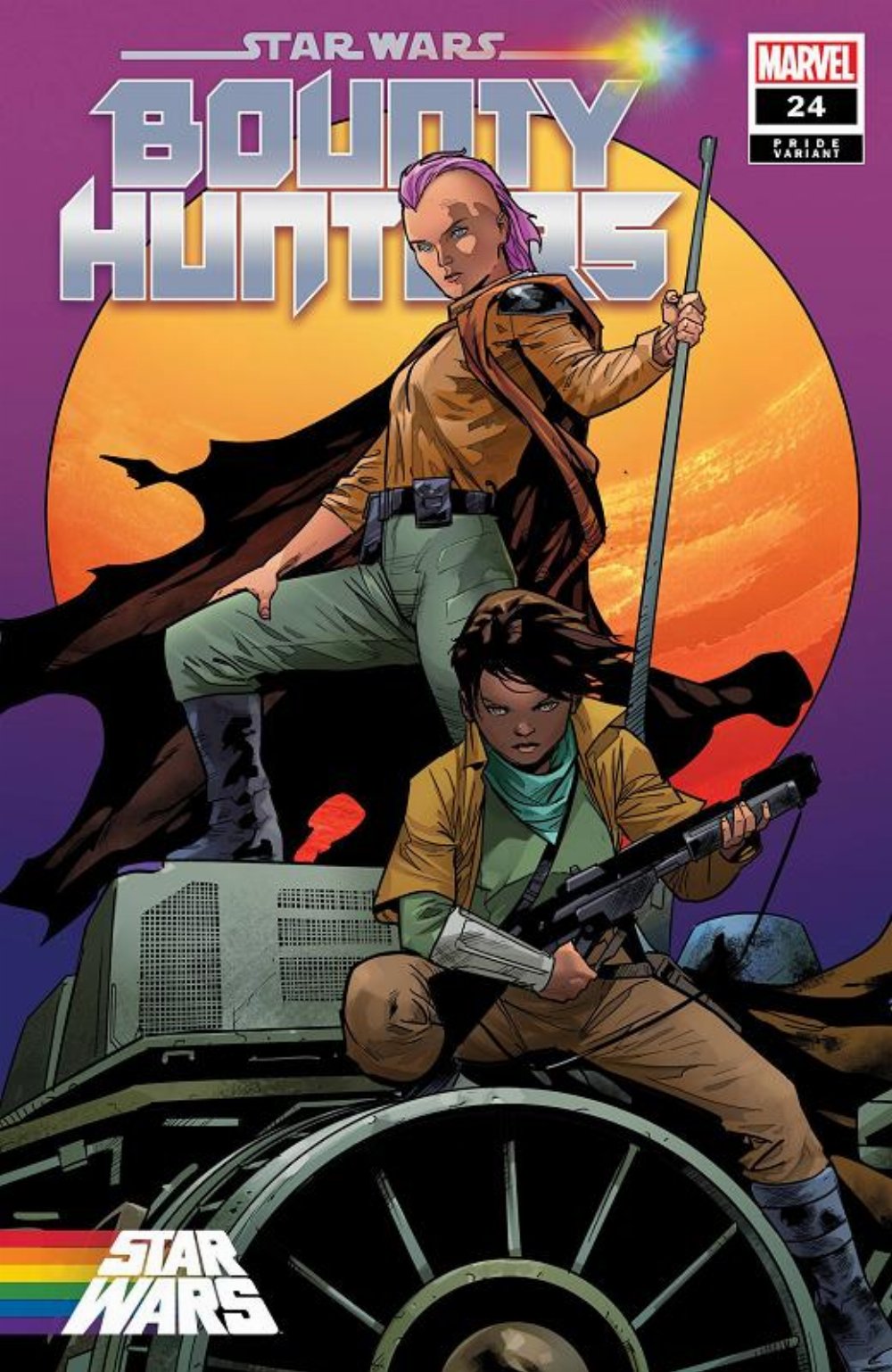 Τεύχος Kόμικ Star Wars Bounty Hunters #24 Bazaldua Pride Variant Cover