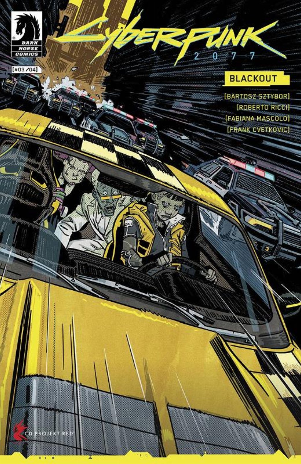 Τεύχος Κόμικ Cyberpunk 2077 Blackout #3 (Of 4)