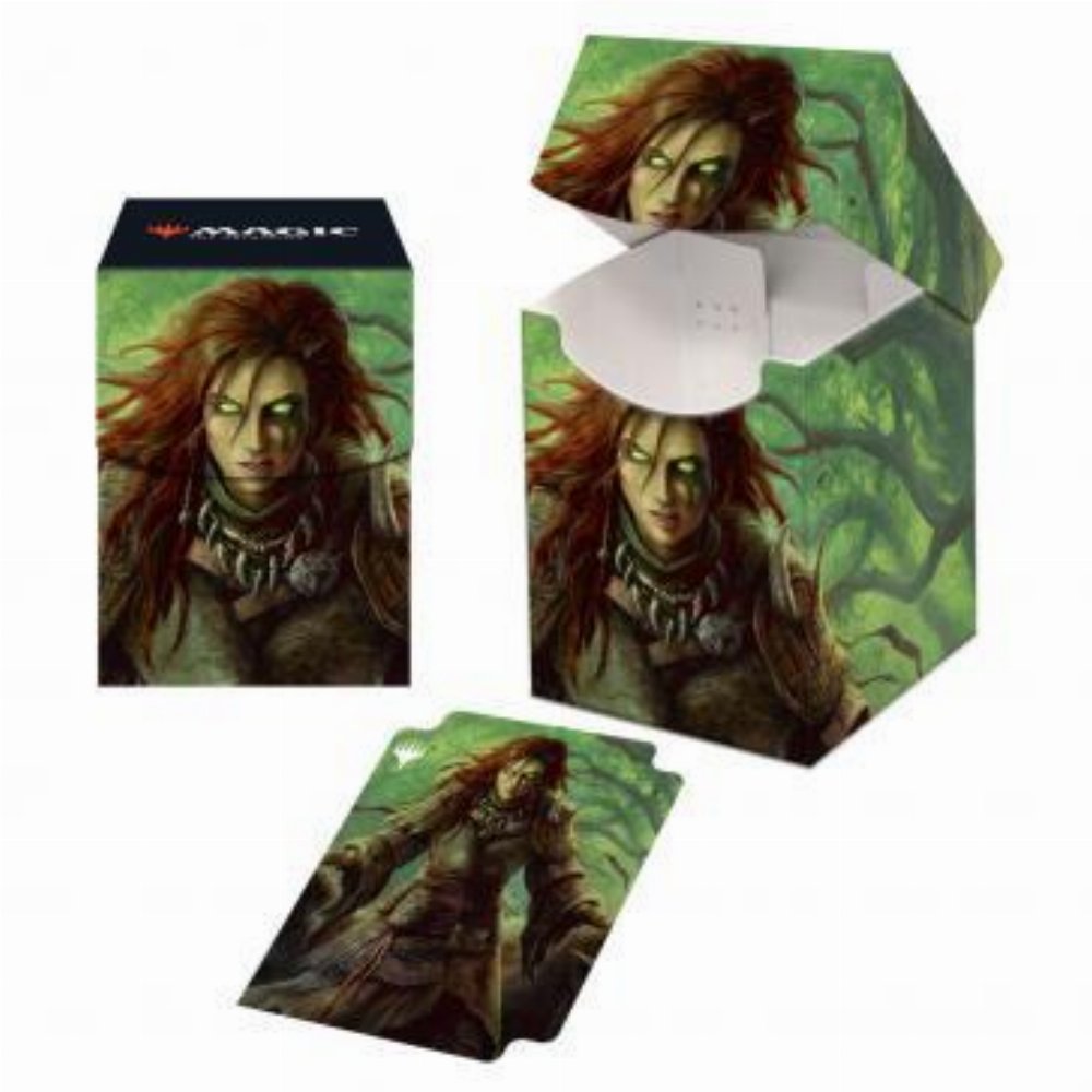 Ultra Pro 100+ Deck Box – Commander Legends: Battle for Baldur’s Gate (Faldorn, Dread Wolf Herald)