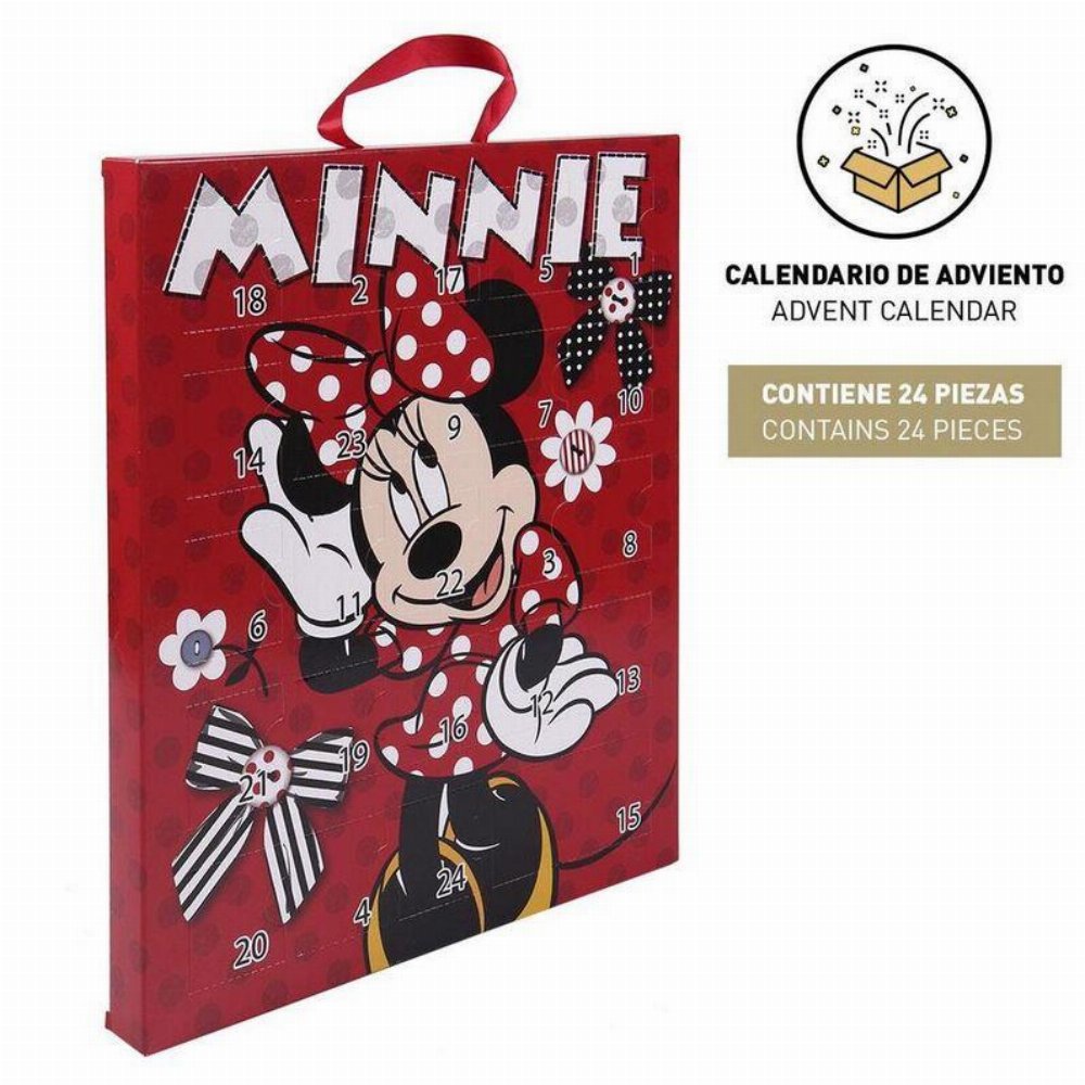 Disney – Minnie Mouse Χριστουγεννιάτικο Ημερολόγιο Advent (Περιέχει 24 Αξεσουάρ)