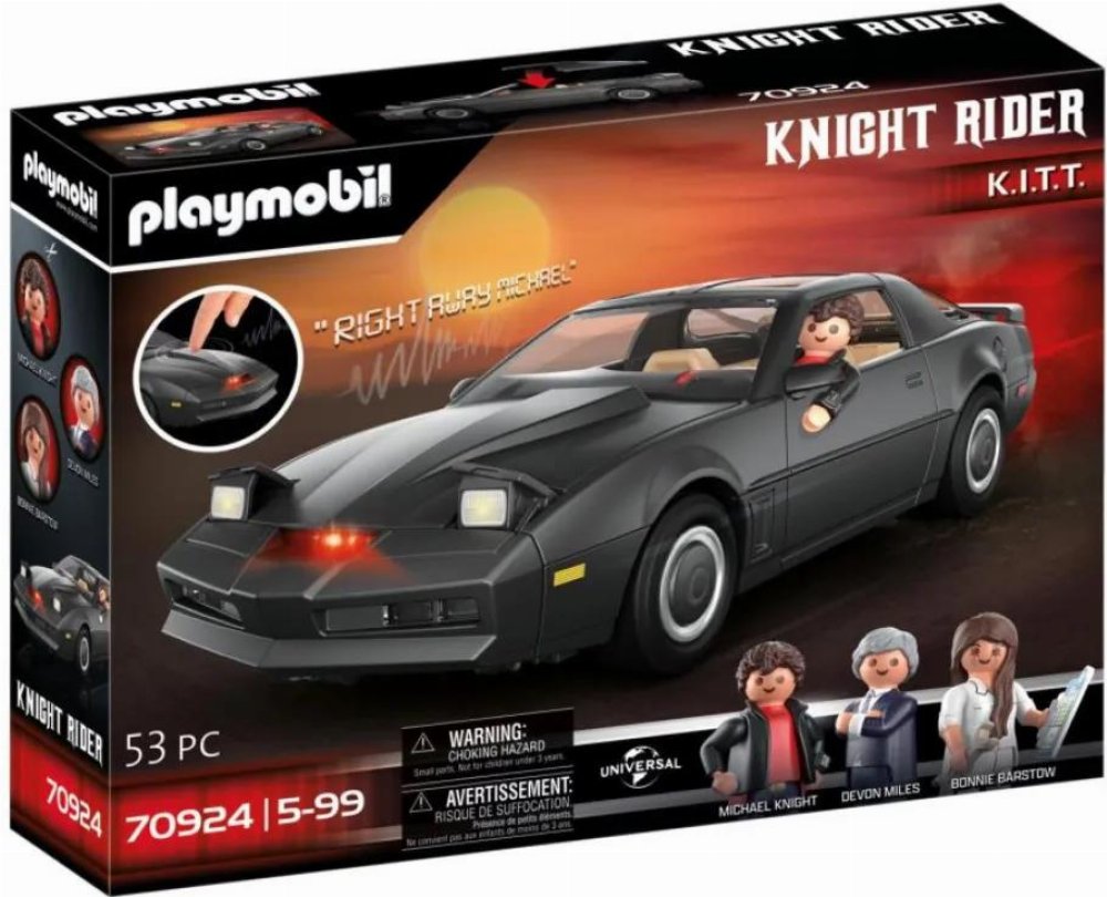 Playmobil Knight Rider – K.I.T.T. (70924)