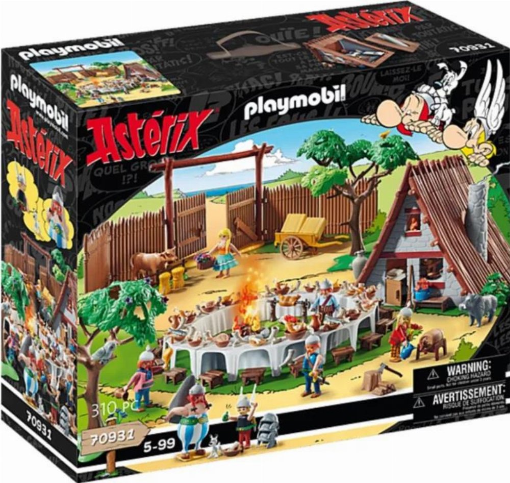 Playmobil Asterix – Γιορτή στο Γαλατικό Χωρίο (70931)