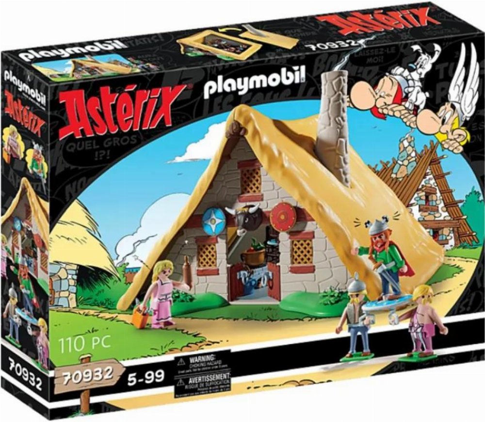 Playmobil Asterix – Η Καλύβα Του Αρχηγού Μαζεστίξ (70932)