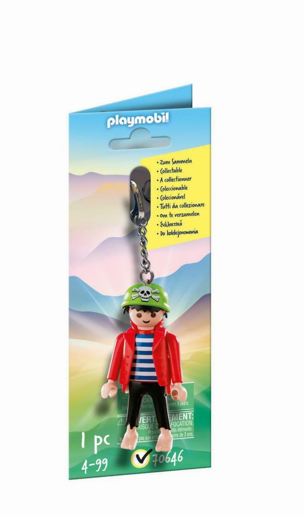 Μπρελόκ Playmobil Πειρατής Rico