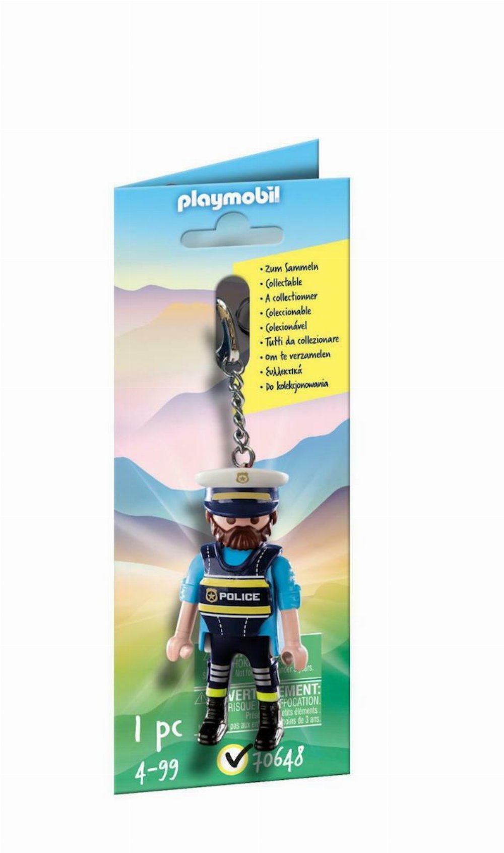 Μπρελόκ Playmobil City Action – Αστυνομικός