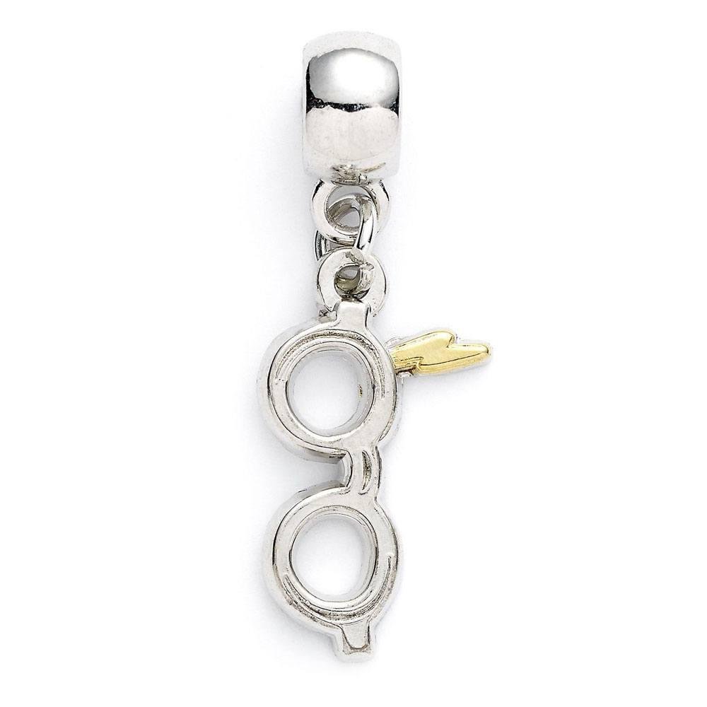 Κρεμαστό Harry Potter – Lightning Bolt with Glasses Charm (Silver Plated)
