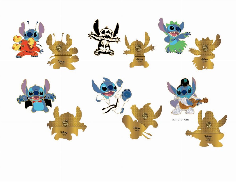 Loungefly Mystery – Disney Lilo & Stitch Pin (Τυχαίο Περιεχόμενο)