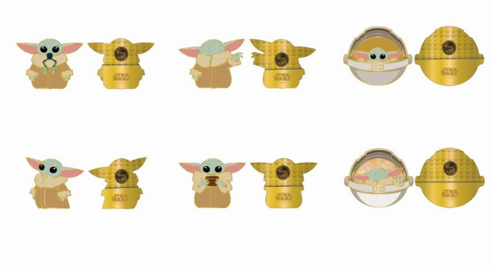Loungefly Mystery – Star Wars: The Mandalorian Pin (Τυχαίο Περιεχόμενο)
