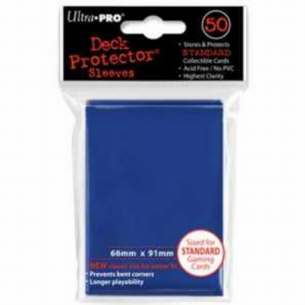 Ultra Pro Card Sleeves Standard Size 50ct – Blue