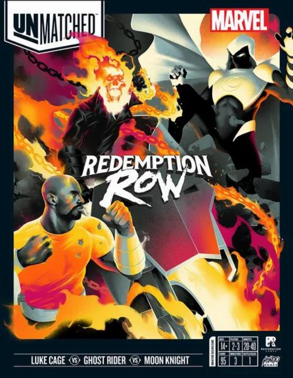 Επιτραπέζιο Παιχνίδι Unmatched Marvel: Redemption Row