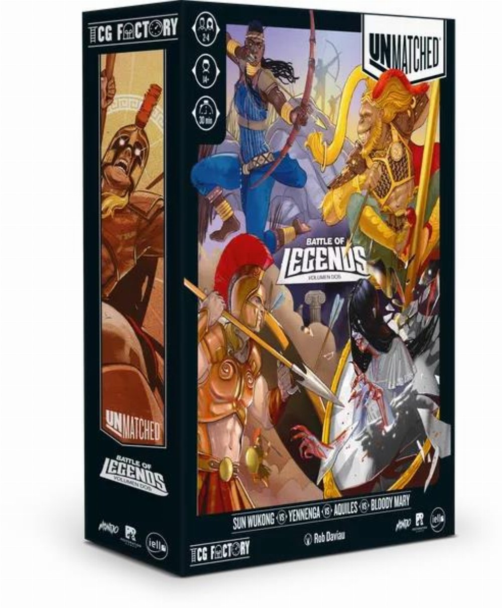 Επιτραπέζιο Παιχνίδι Unmatched: Battle of Legends, Volume Two