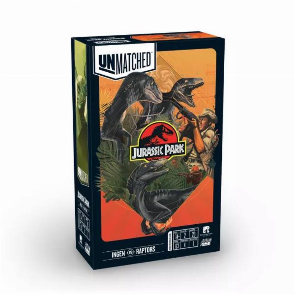 Επιτραπέζιο Παιχνίδι Unmatched: Jurassic Park – InGen vs Raptors