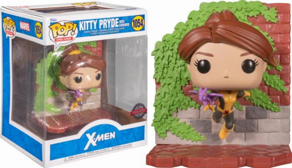 Φιγούρα Funko POP! Deluxe: Marvel – Kitty Pryde with Lockheed #1054 (Exclusive)