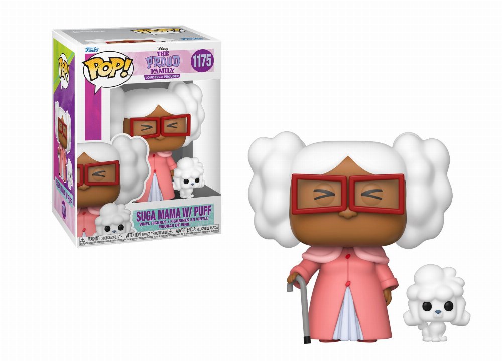 Φιγούρα Funko POP! Disney: The Proud Family – Suga Mama with Puff #1175