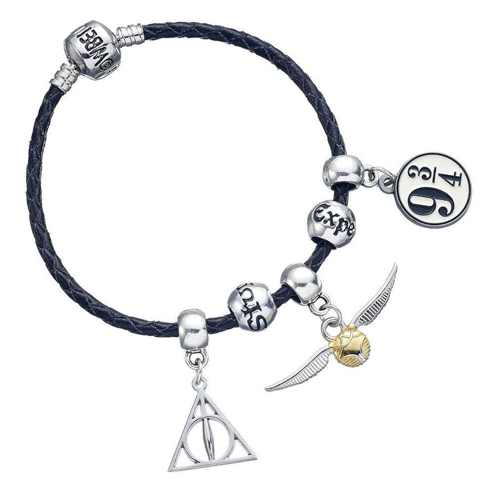 Harry Potter – Deathly Hallows/Snitch/Platform 9 3/4/2 Spellbeads Βραχιόλι (Zinc Alloy)
