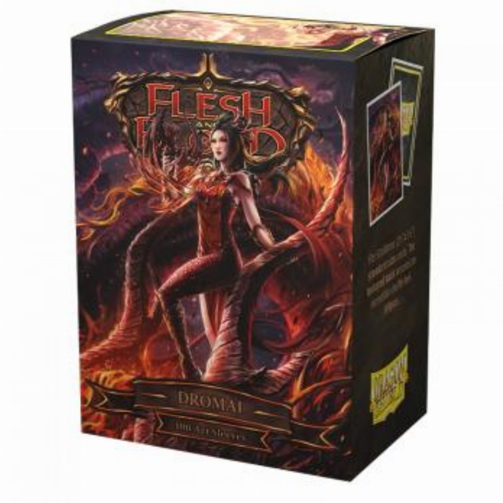 Dragon Shield Art Sleeves Standard Size – Flesh & Blood: Dromai (100 Sleeves)